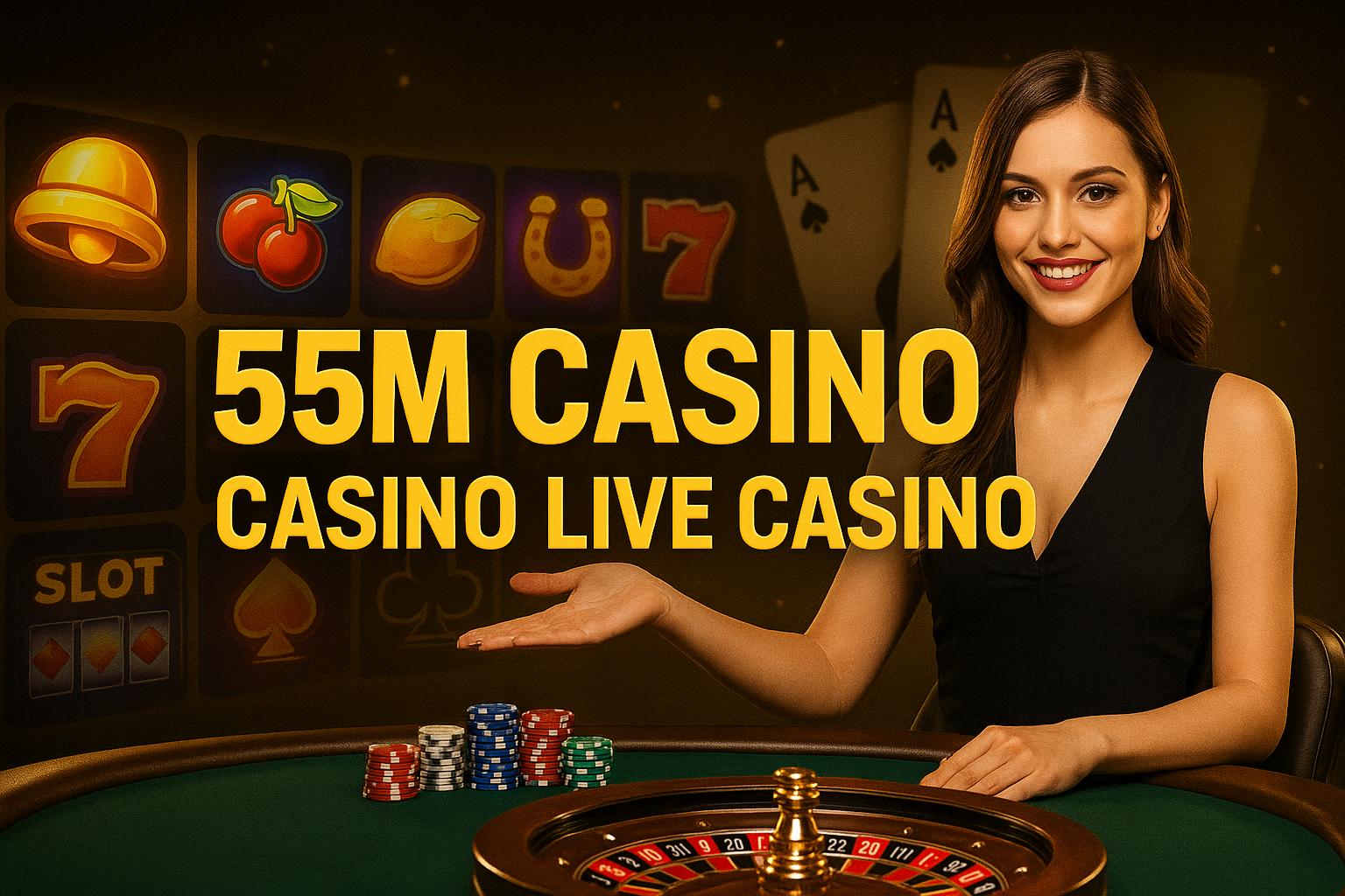 O 55MLive Casino lança promoções regularmente