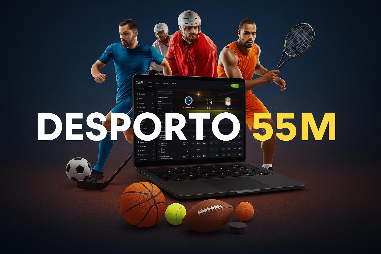Aposte em apostas esportivas no cassino online 55M
