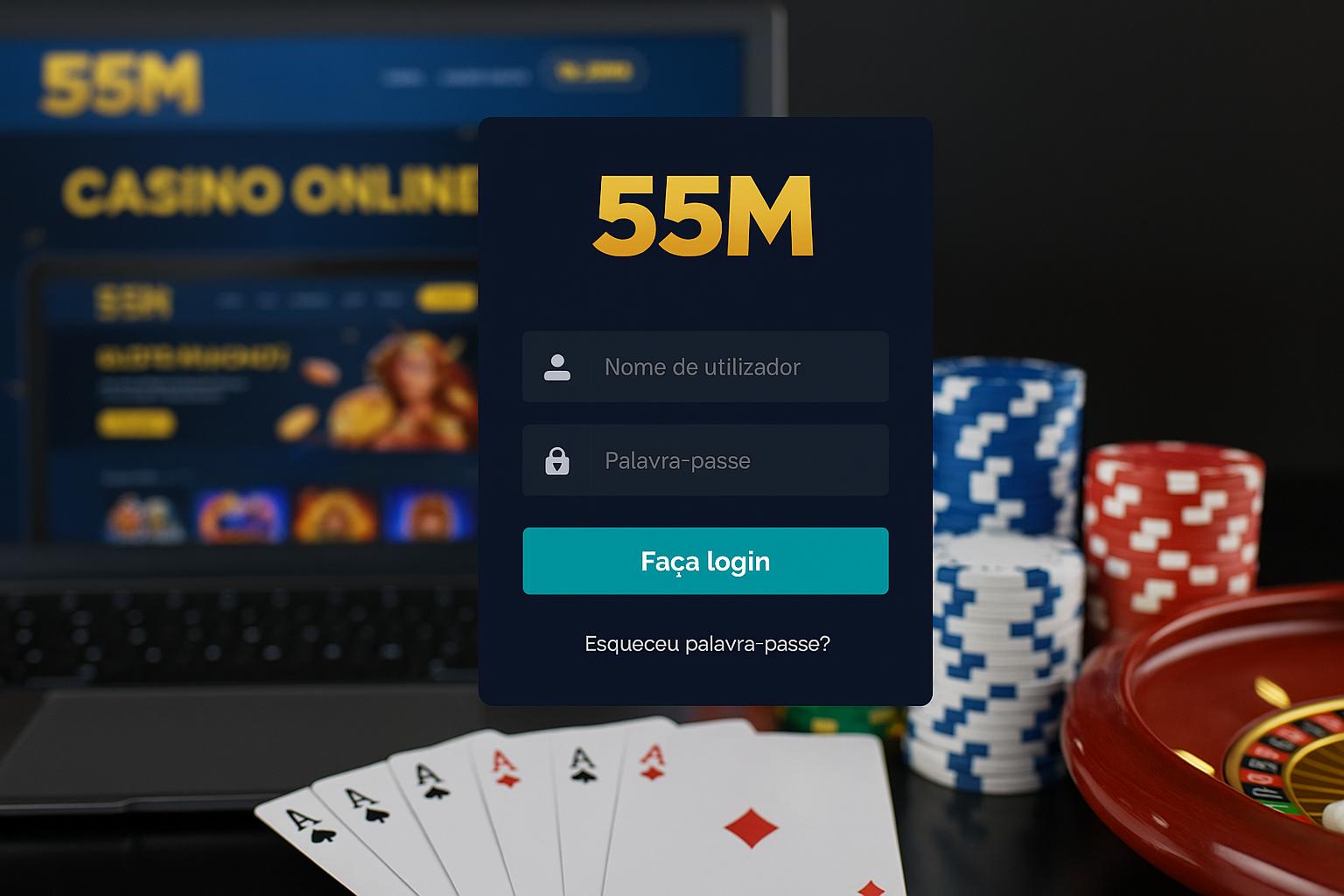 Login no Cassino 55M