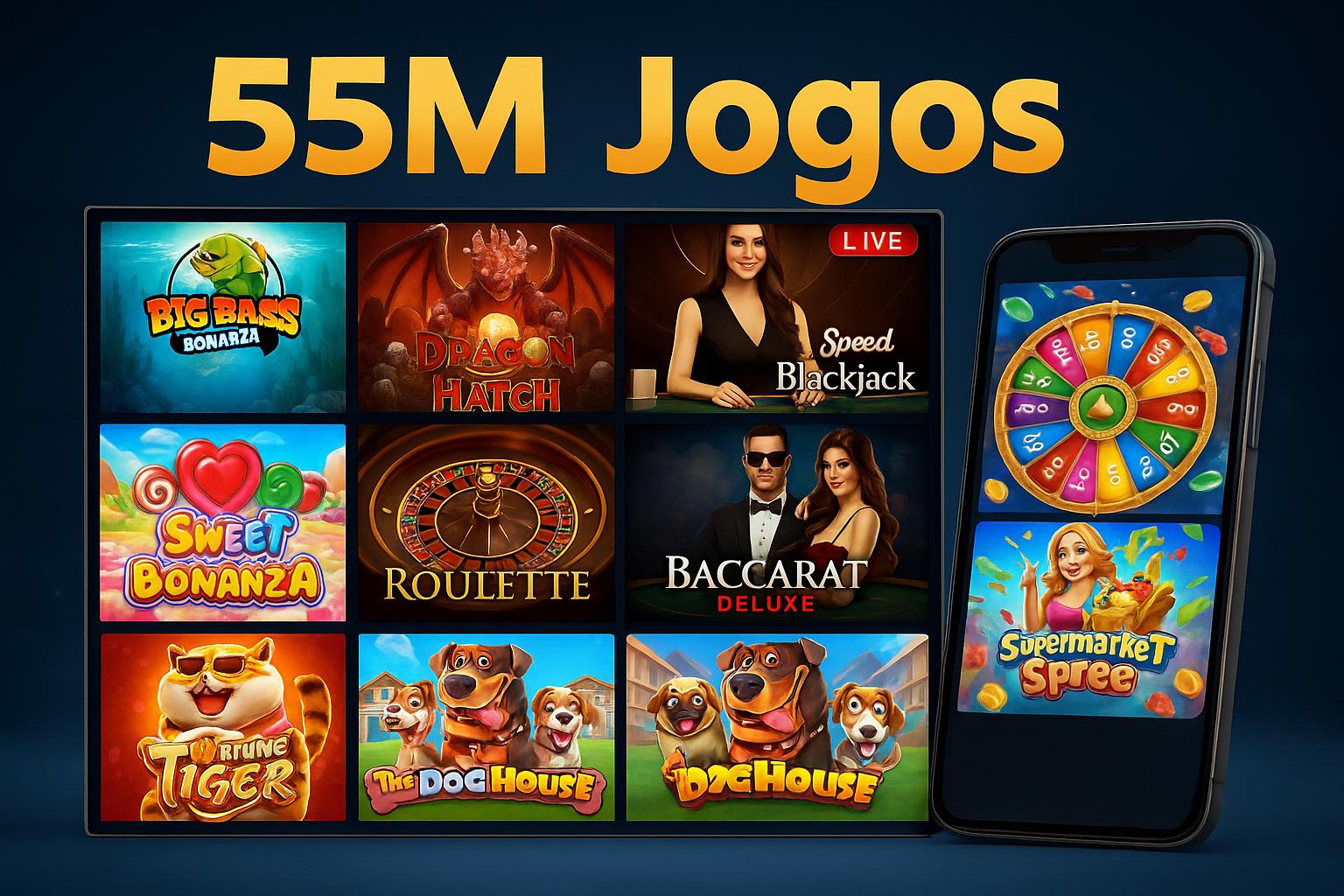 Jogos de cassino online inovadores e emocionantes na NN55